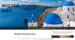 Desktop Screenshot of greece-travel-secrets.com